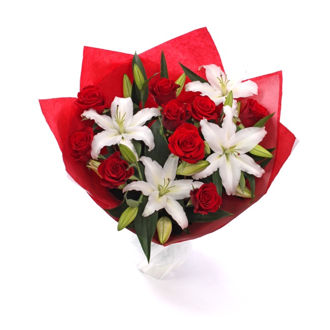 Image result for valentines day lily rose