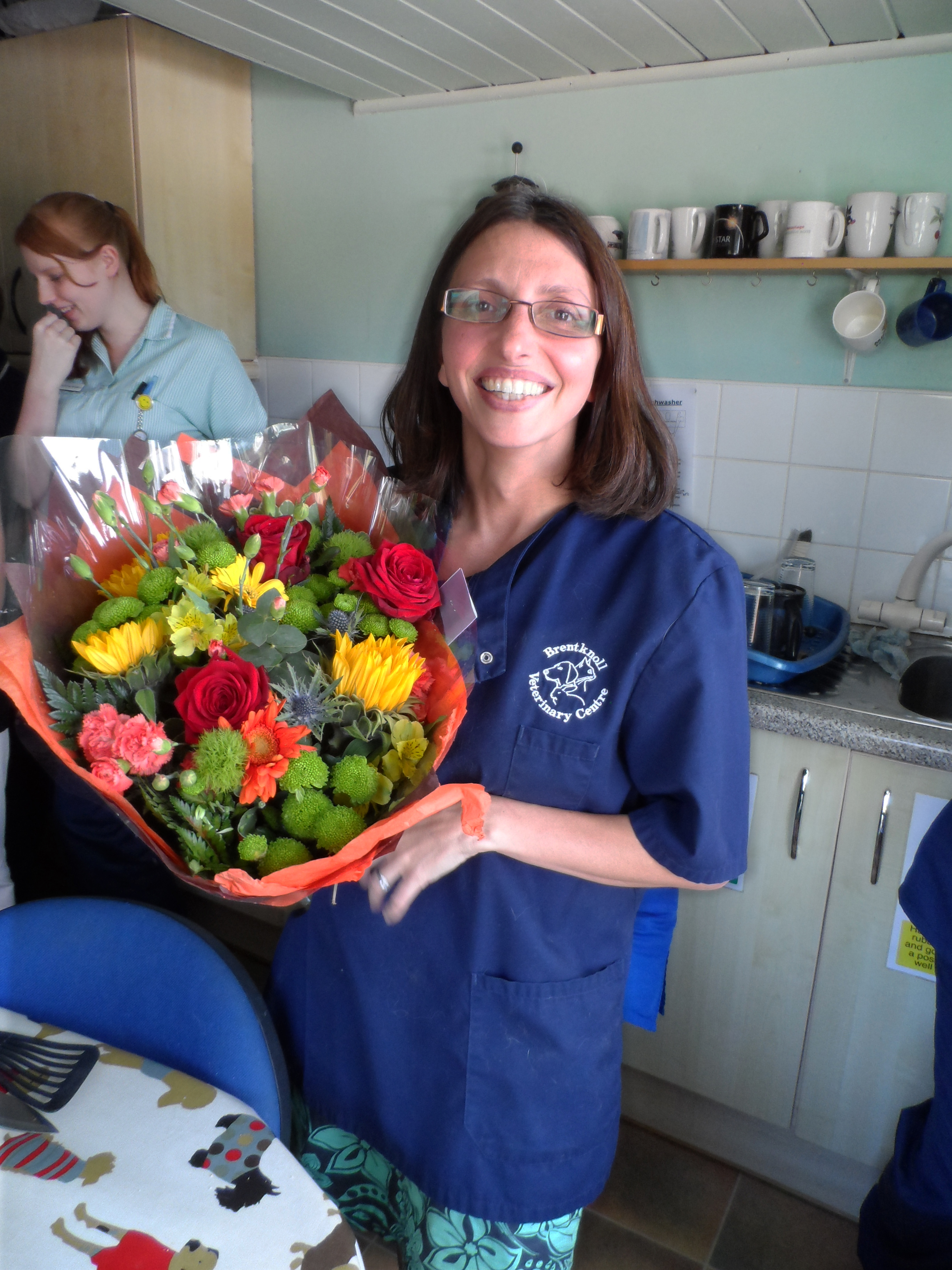 Vet Isobel McBurney celebrates 10 years of service at Brentknoll Vets