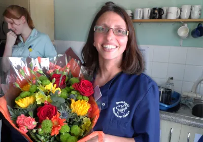 Vet Isobel McBurney celebrates 10 years of service at Brentknoll Vets
