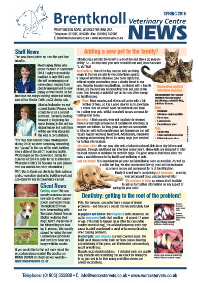 January 2015 Newsletter
